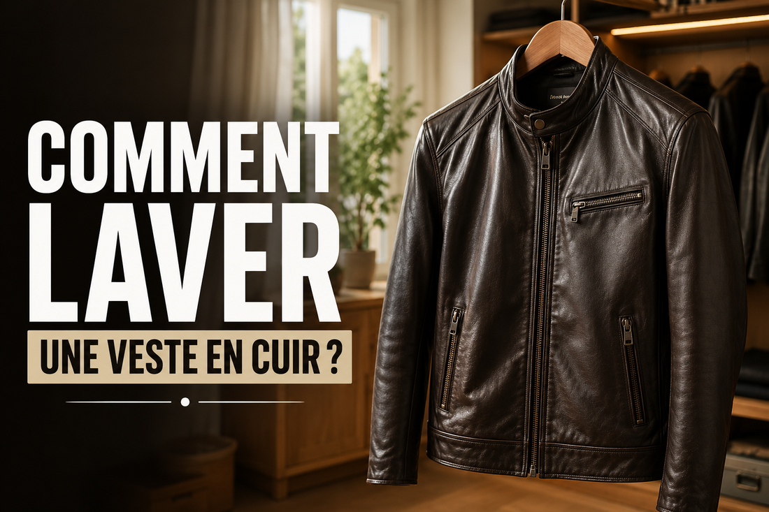 Comment Laver une Veste en Cuir Sans l'Abîmer ?