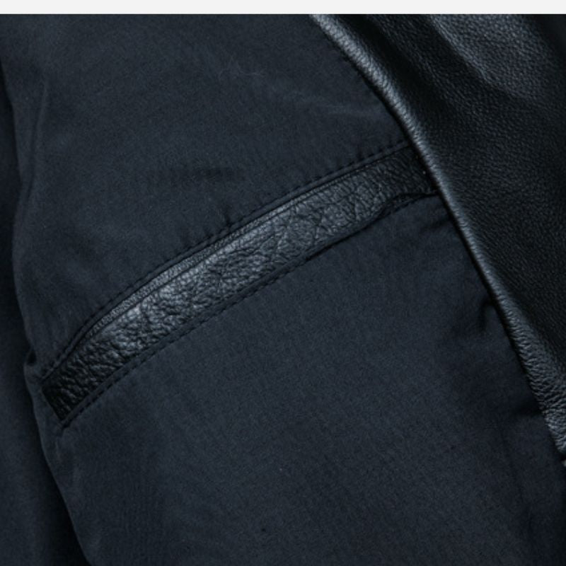 Veste en Cuir Noir pour Homme | Perfecto en Cuir de Vachette