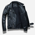 Veste en Cuir Noir pour Homme | Perfecto en Cuir de Vachette