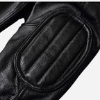 Veste en Cuir Homme Noir | Cuir de Vachette Véritable