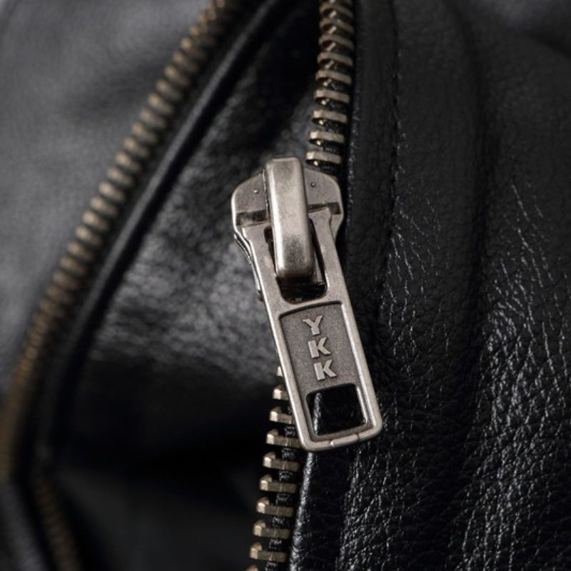 Veste en Cuir Homme Noir | Cuir de Vachette Véritable